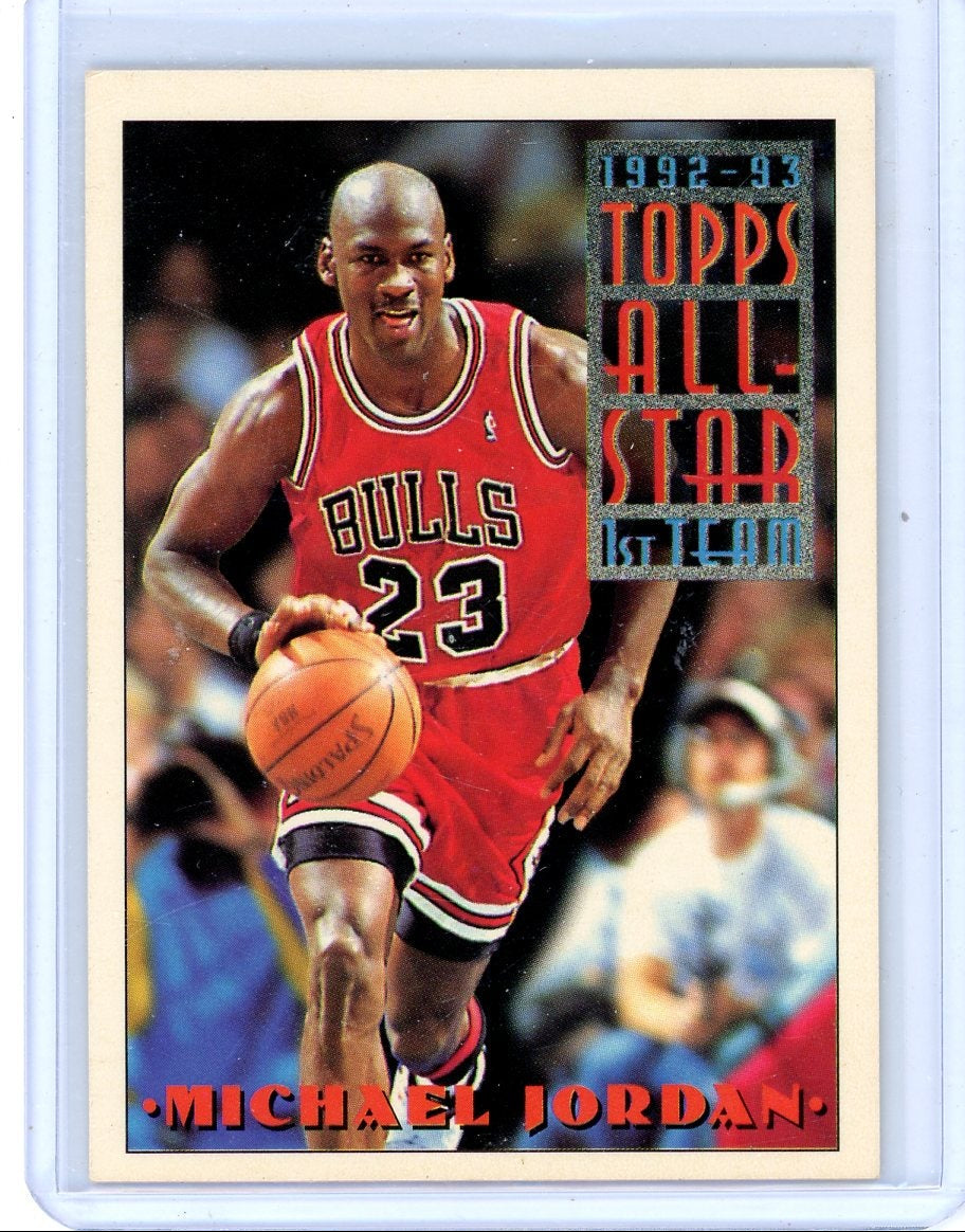 Michael Jordan 1992-93 Topps All-Star #101