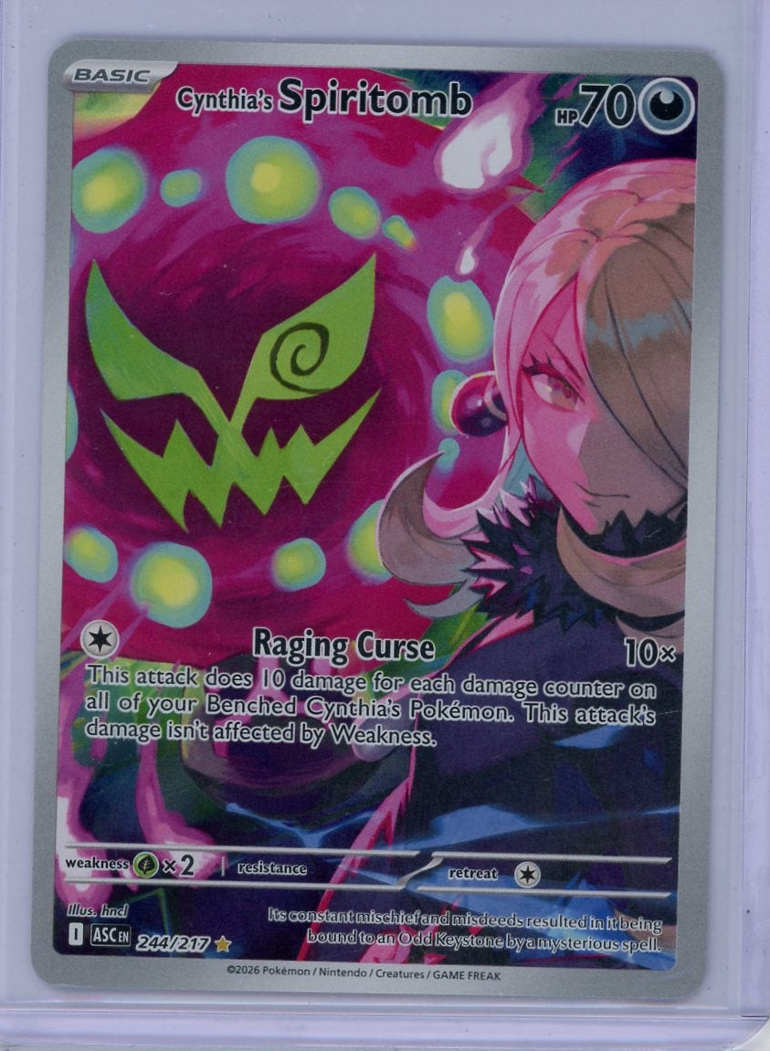 Spiritomb 2026 Pokémon Ascended Heroes Illustration Rare #244/217