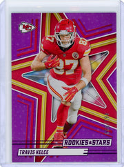 Travis Kelce 2025 Panini Rookies & Stars Purple #'d 481/999