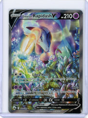 Rapidash V 2021 Pokemon Chilling Reign alt full art rare holo #168/198