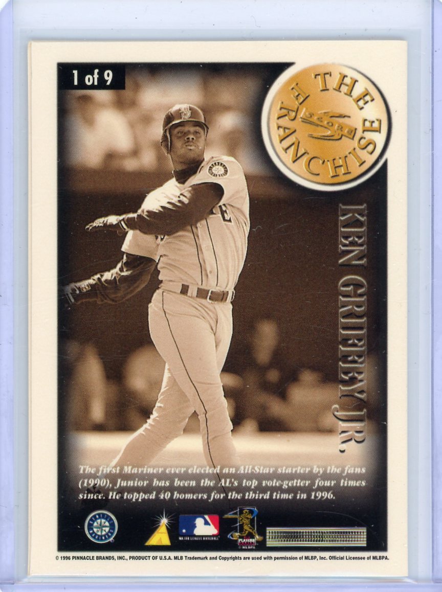 Ken Griffey Jr. 1997 Score The Franchise Glow In The Dark SSP