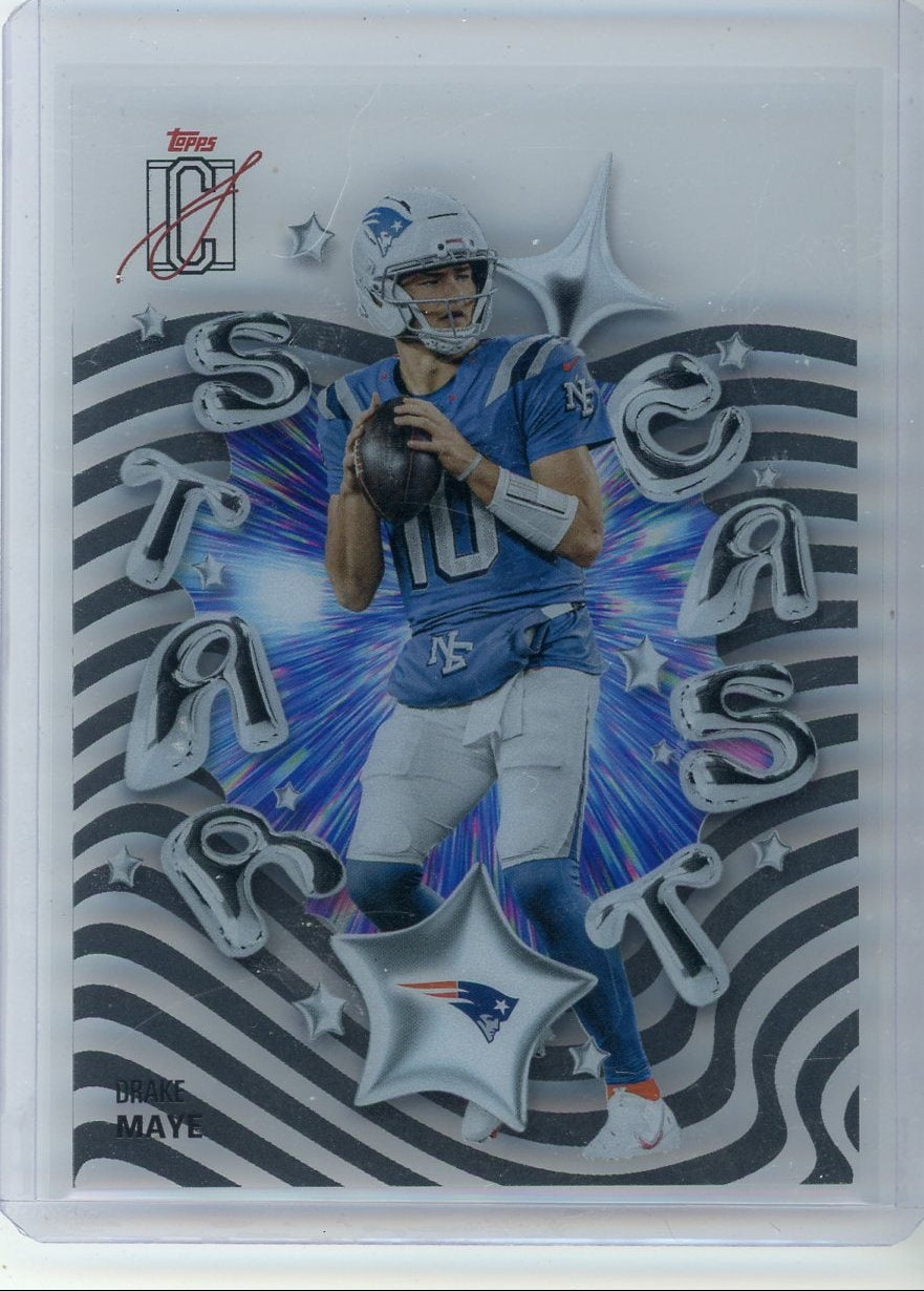 Drake Maye 2025 Topps Signature Class Starcast