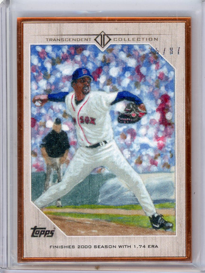 Pedro Martinez 2017 Topps Transcendent MLB Moments 