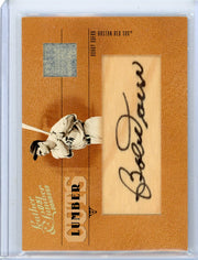 Bobby Doerr 2005 Donruss Playoff Leather & Lumber Cut Autograph #'d 033/128