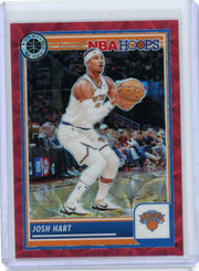 Josh Hart 2023-24 Panini NBA Hoops Premium Stock red #'d 46/88