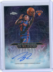 Nate Robinson 2025-26 Topps Chrome Chromographs autograph