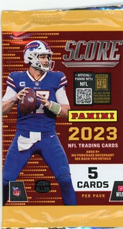 2023 Panini Score Football Gravity Feed Pack