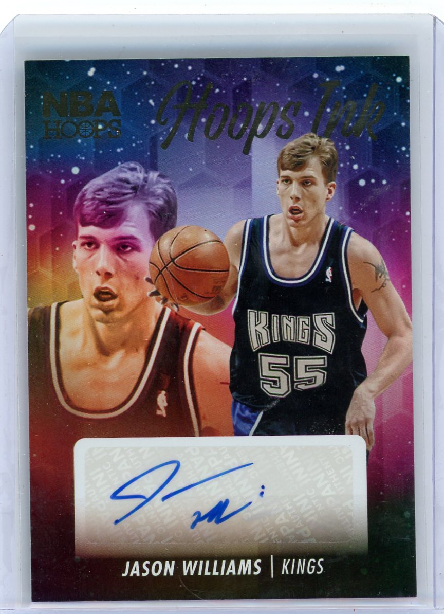 Jason Wiliams 2023-24 Panini NBA Hoops Hoops Ink Auto