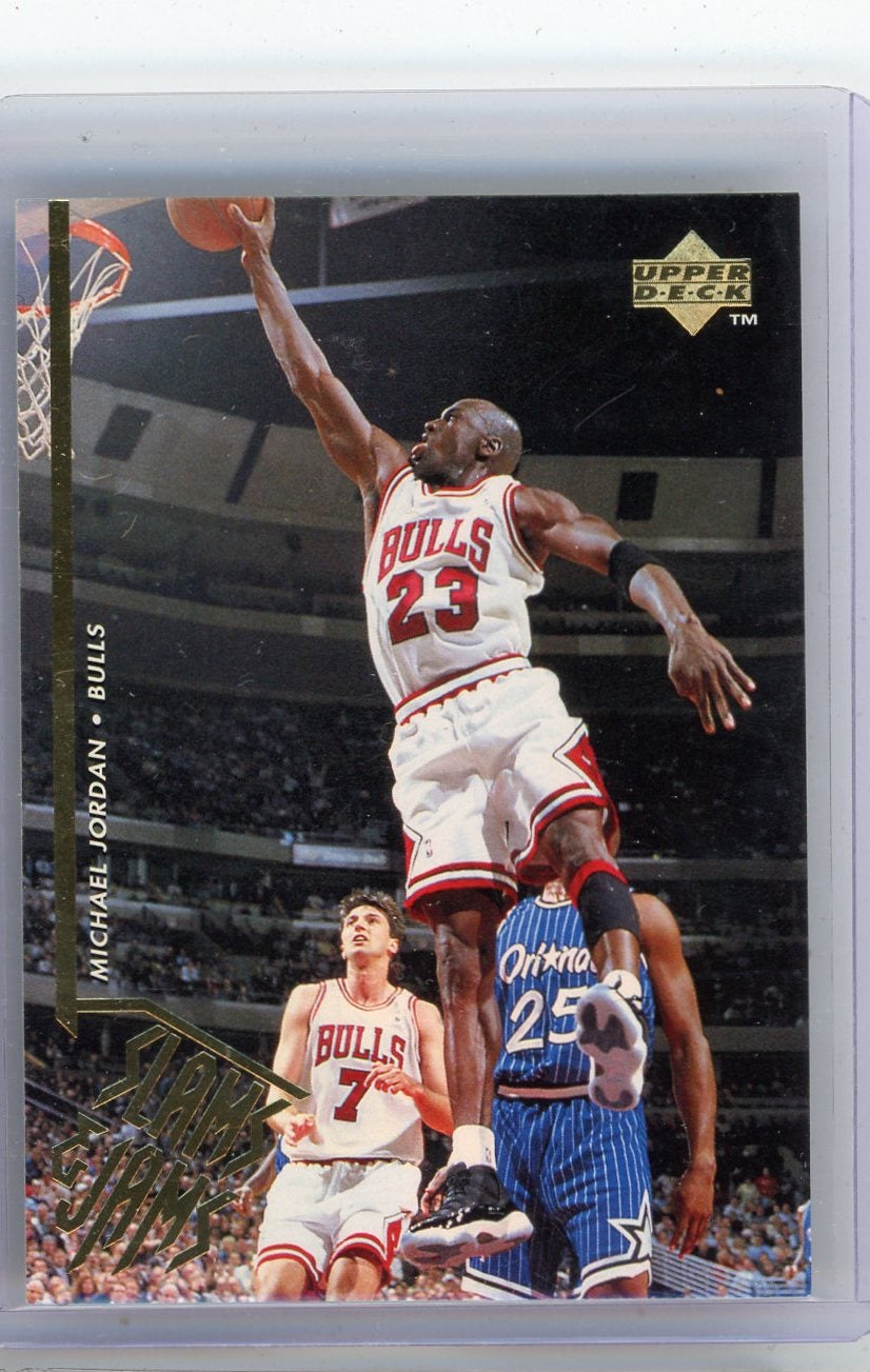 Michael Jordan 1995 Upper Deck Slam Jams #352