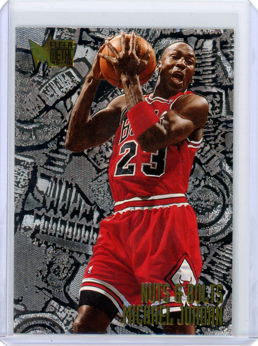 Michael Jordan 1996 Fleer Metal SkyBox Nuts & Bolts