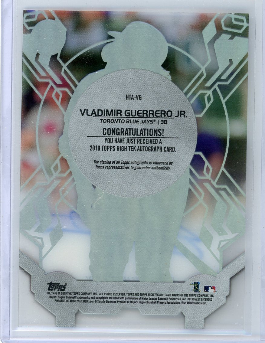 Vladimir Guerrero Jr. 2019 Topps High Tek Auto RC