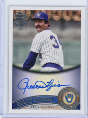 Rollie Fingers 2025 Topps Archives 2011 Topps Fan Favorites Autograph
