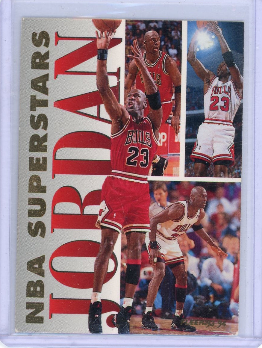 Michael Jordan 1994 Fleer NBA Superstars #7