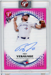 Trey Yesavage 2026 Topps Pristine Autograph #'d 1/15 #PA-TY