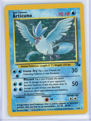 Articuno 1999 Pokemon Fossil holo #2/62