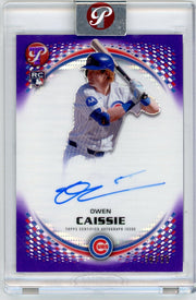 Owen Cassie 2026 Topps Pristine Autographs #'d 18/99 #PA-OC
