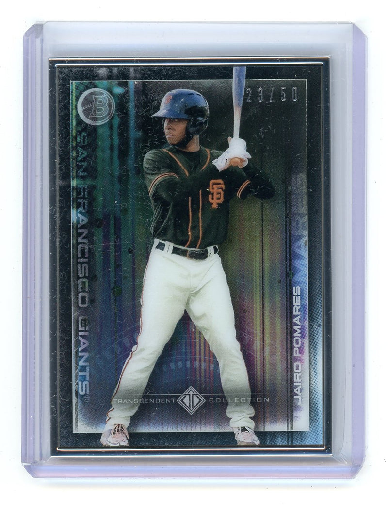 Jairo Pomares 2022 Bowman Transcendent Collection Bowman Icons /50