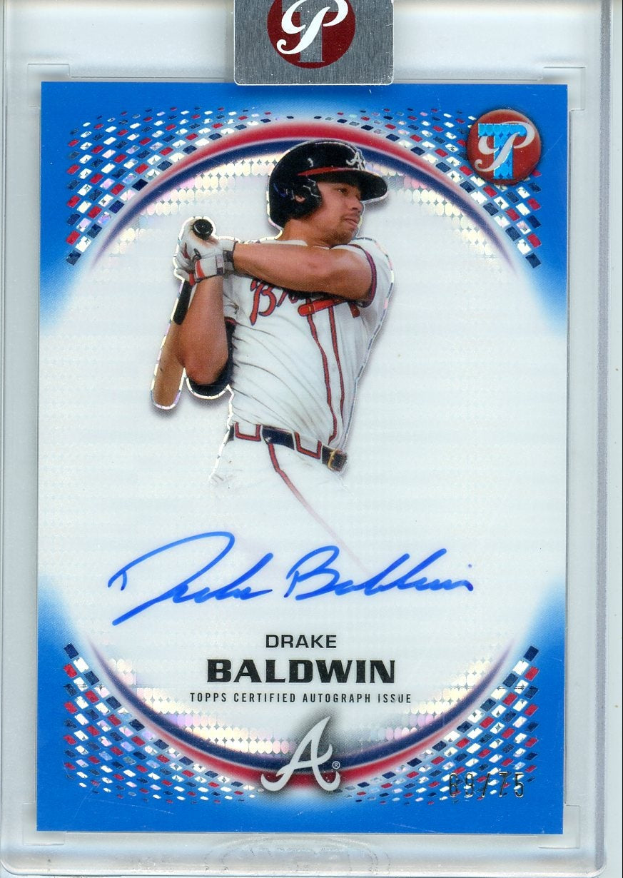 Drake Baldwin 2026 Topps Pristine Autograph #'d /75 #PA-DB