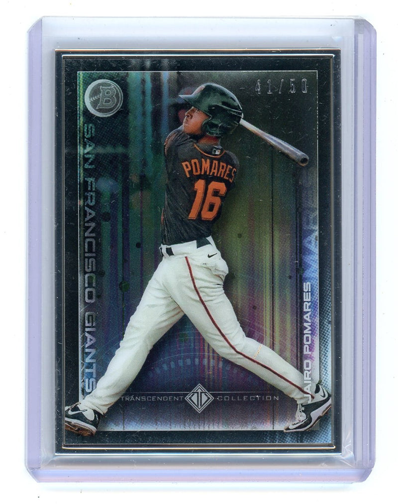 Jairo Pomares 2022 Bowman Transcendent Collection Bowman Icons /50 variation