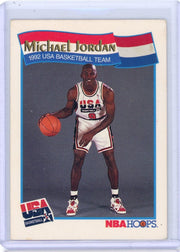 Michael Jordan 1991 NBA Hoops Team USA #55