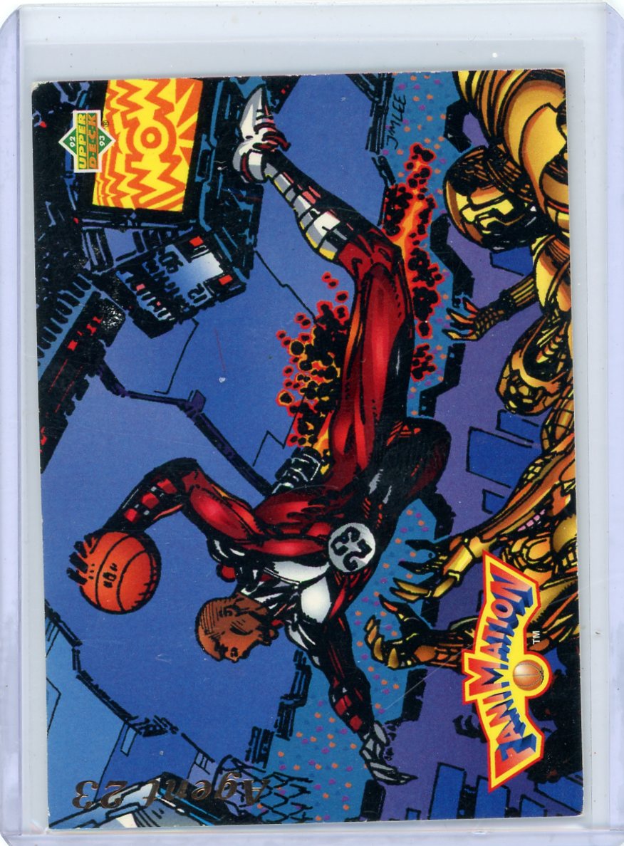 Michael Jordan 1993 Upper Deck Fanimation 'Agent 23'