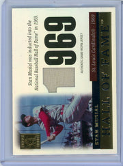 Stan Musial 2004 Topps Tribute Hall of Fame Game-Worn Jersey Relic