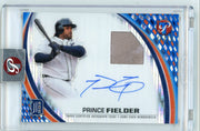Prince Fielder 2026 Topps Pristine Pieces Autograph Relic #'d /75 #PPAR-PF
