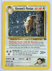 Giovanni's Persian 2000 Pokemon Gym Challenge holo #8/132