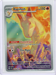 Rapidash Pokémon Destined Rivals Illustration Rare #189/182