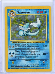 Vaporeon Pokémon Jungle Holo #12/64