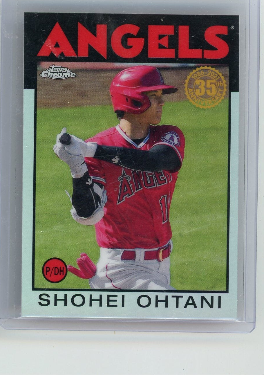 Shohei Ohtani 2021 Topps Chrome 35th Anniversary