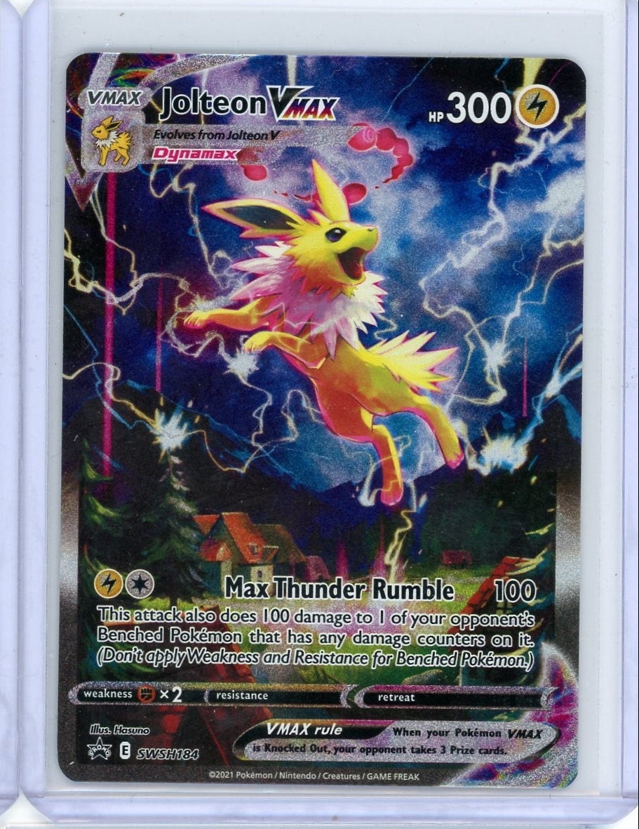Jolteon Vmax Pokémon Black Star Promo #SWSH184