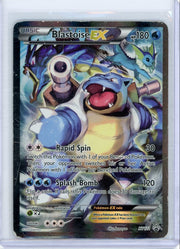 Blastoise EX 2016 Pokemon Black Star Promo #XY122 DMG