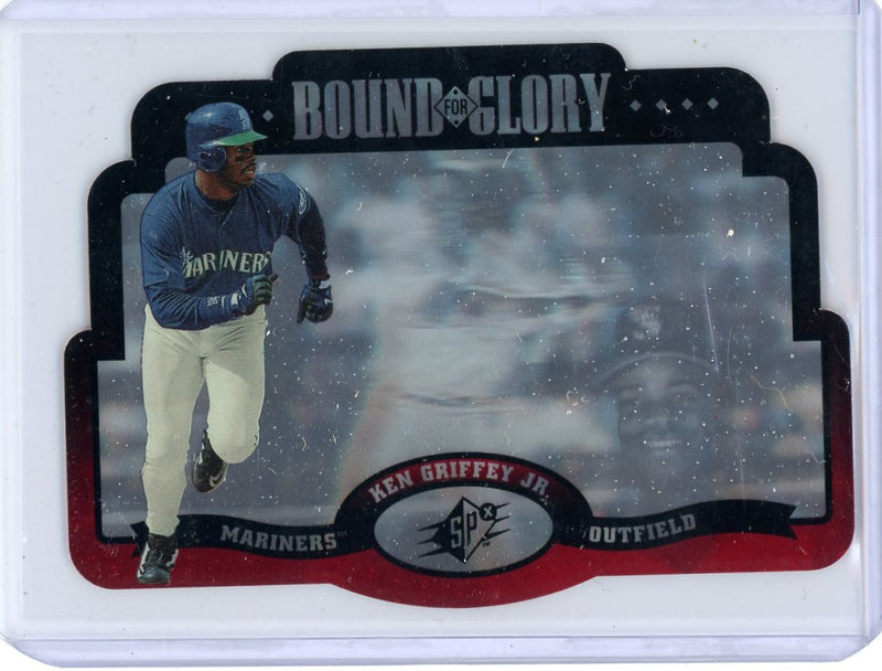 Ken Griffey Jr. 1996 Upper Deck SPX Bound for Glory die-cut holo