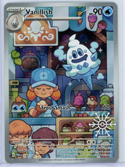 Vanillish Pokémon Paradox Rift Illustration Rare #190/182