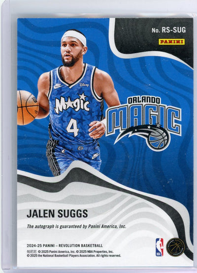 Jalen Suggs 2024/25 Panini Revolution Autograph