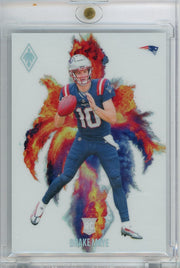Drake Maye 2024 Panini Phoenix Color Blast rookie card