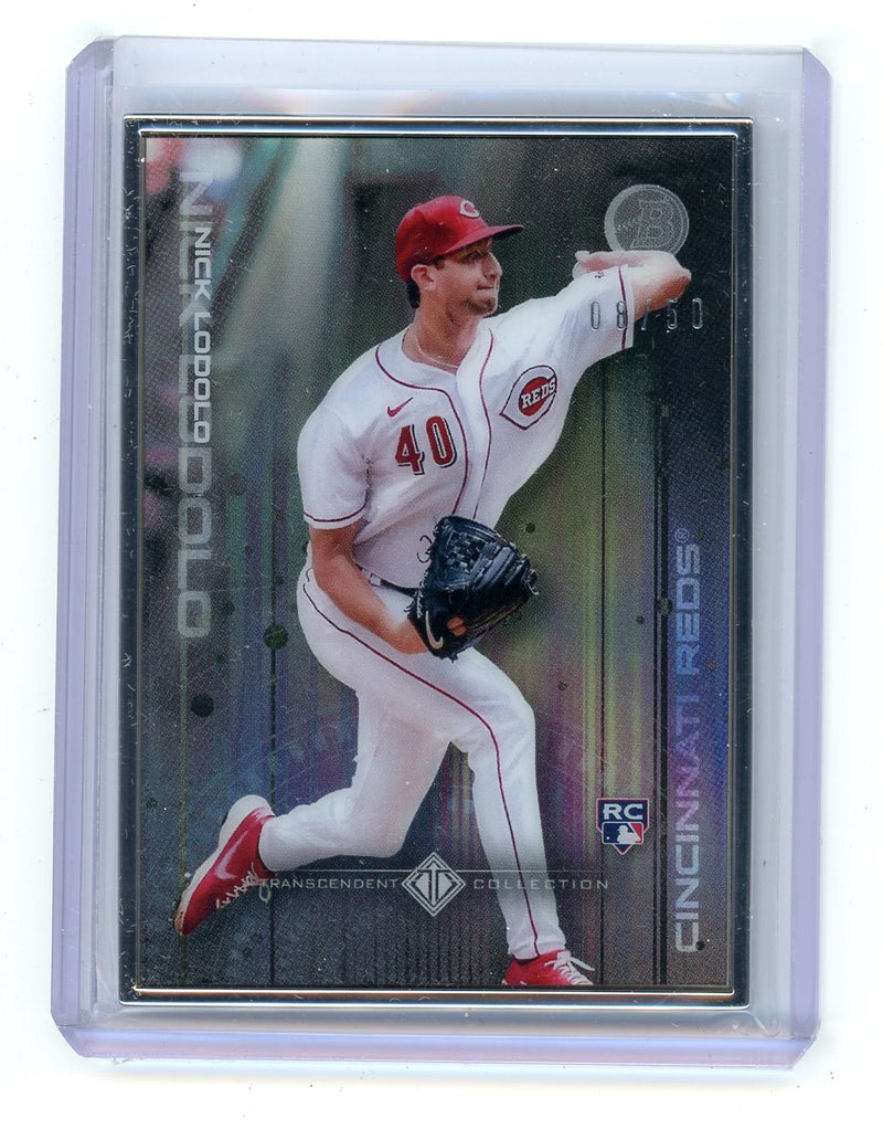 Nick Lodolo 2022 Bowman Transcendent Collection Bowman Icons /50