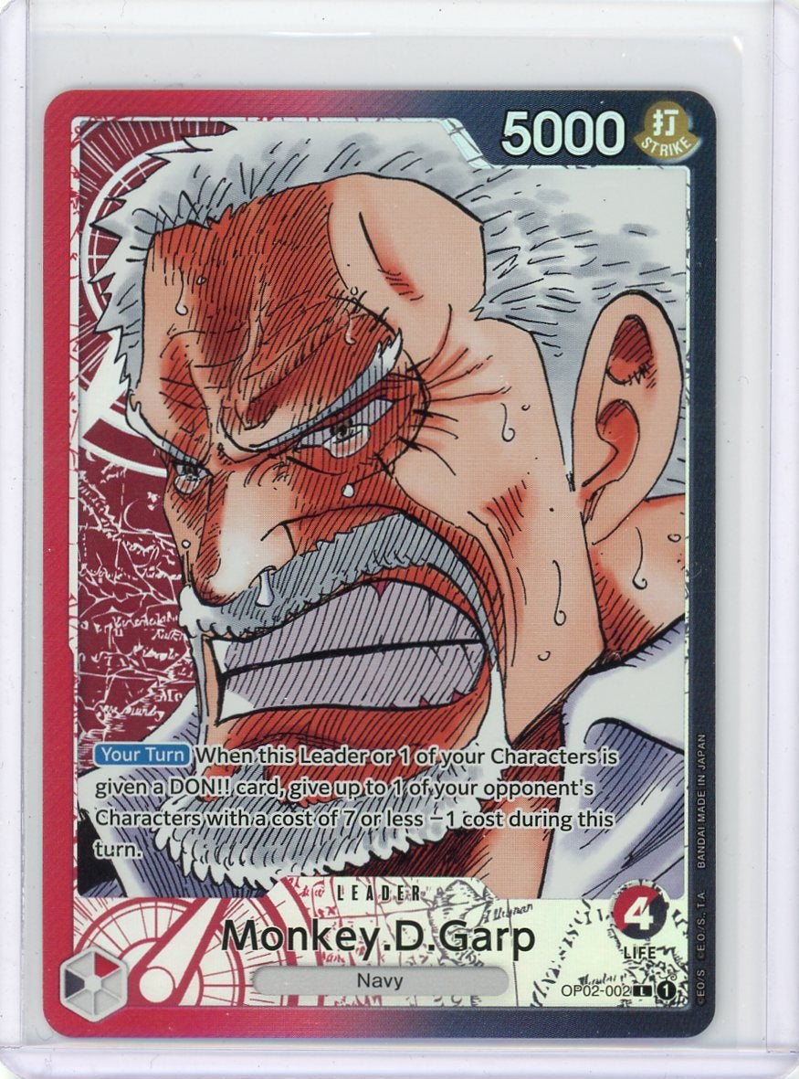 Monkey D. Garp One Piece Paramount War Alt. Art OP02-002