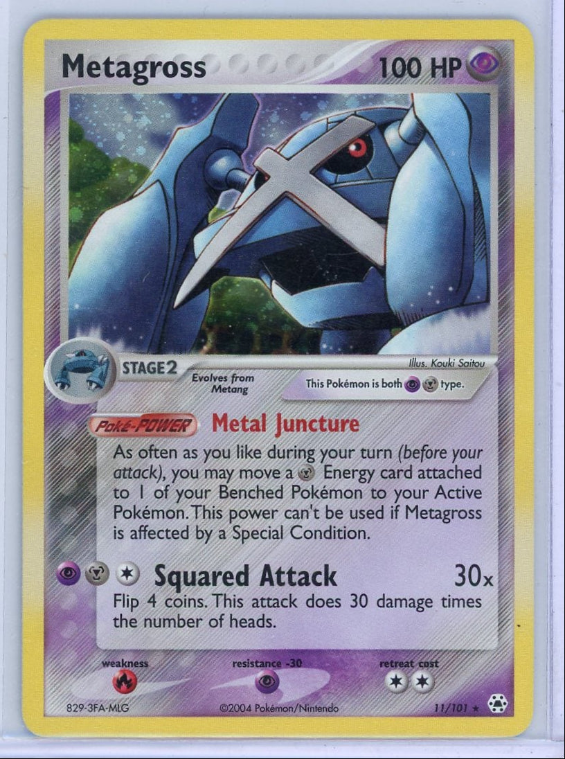 Metagross Pokémon Hidden Legends Holo #11/101