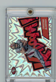 Christian McCaffrey 2023 Panini Absolute Kaboom! (horizontal)