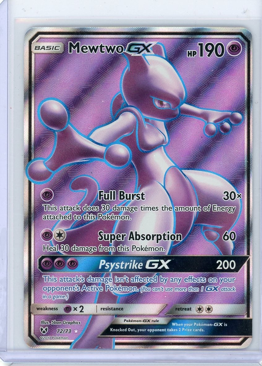 Mewtwo GX 2017 Pokemon Shining Legends #72/73