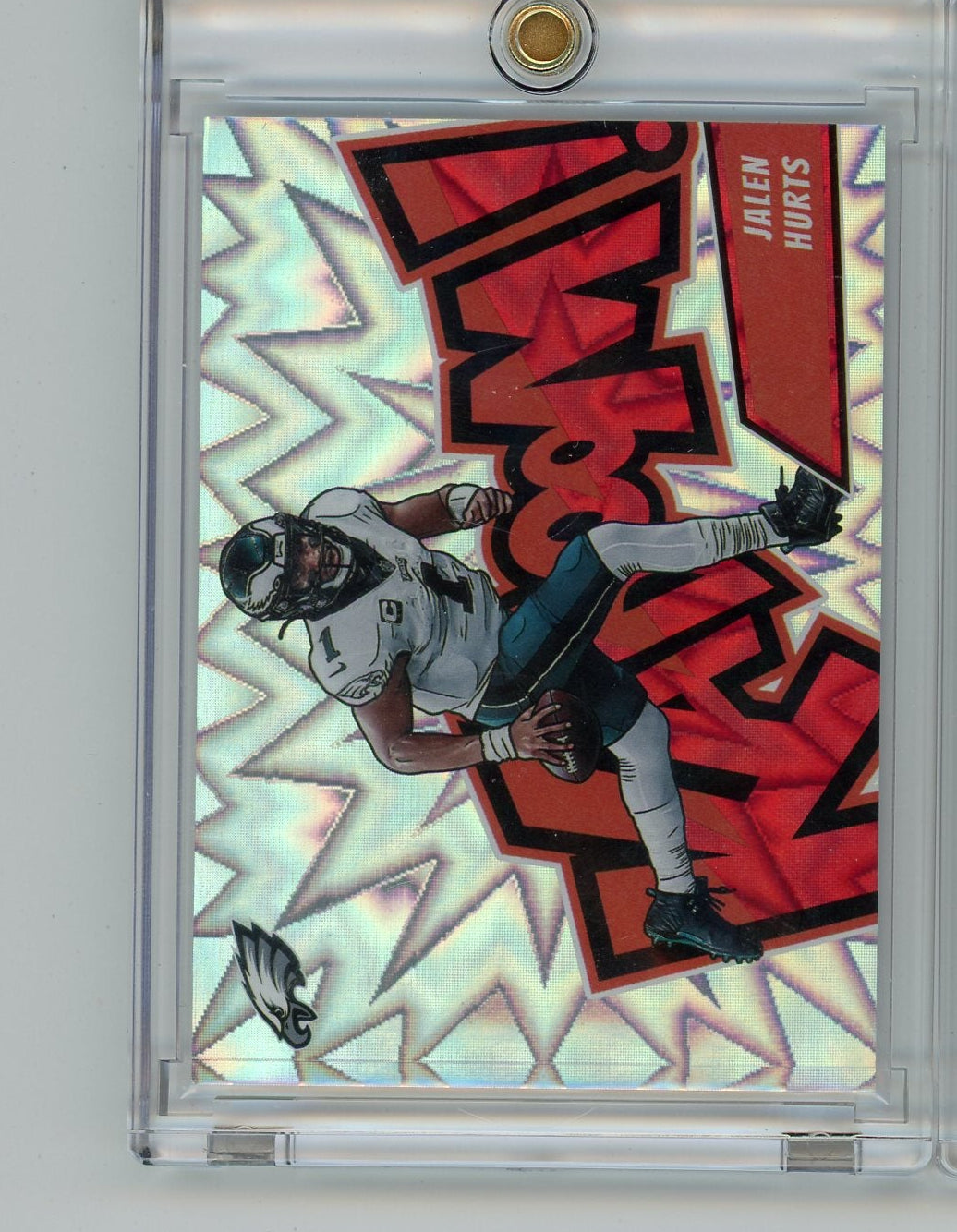 Jalen Hurts 2023 Panini Absolute Kaboom! (horizontal)