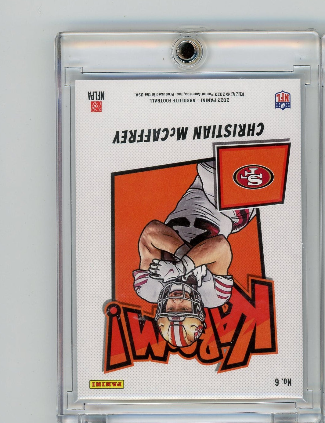 Christian McCaffrey 2023 Panini Absolute Kaboom! (horizontal)