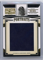 Tony Gwynn 2005 Donruss Playoff Prime Patches Portraits #'d 041/499