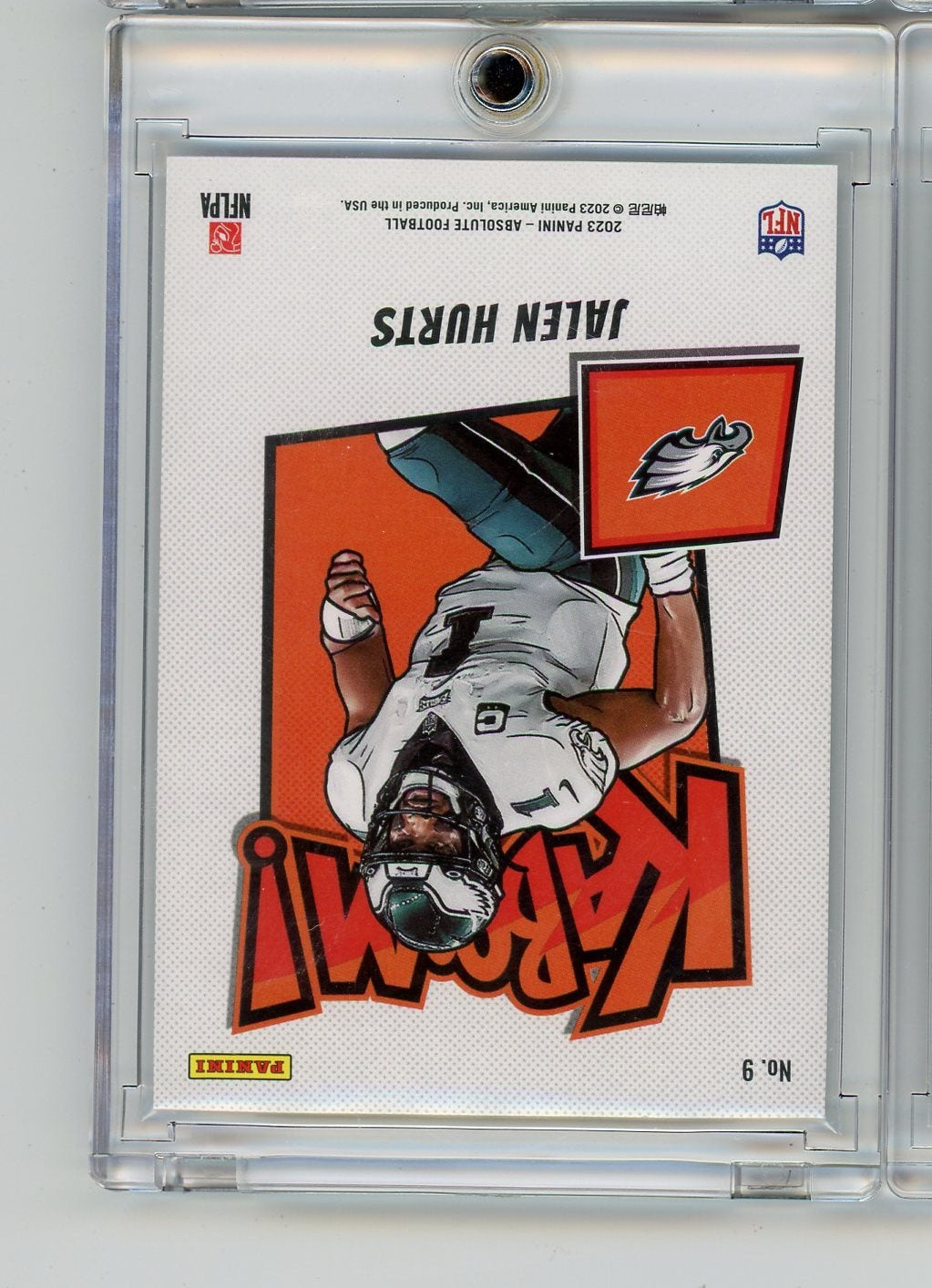 Jalen Hurts 2023 Panini Absolute Kaboom! (horizontal)