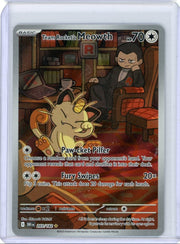 Team Rocket's Meowth Pokémon Destined Rivals #203/182