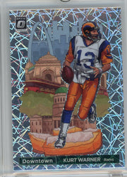Kurt Warner 2022 Panini Donruss Optic Downtown SSP