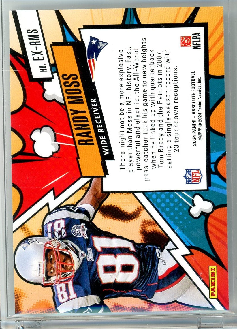 Randy Moss 2024 Panini Absolute Explosive SSP