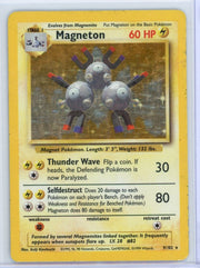 Magneton Pokémon Base Set Holo #9/102 (MP)